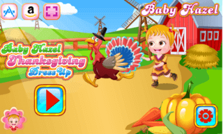 Baby Hazel Thanksgiving Dress Up