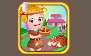 Baby Hazel Thanksgiving Day